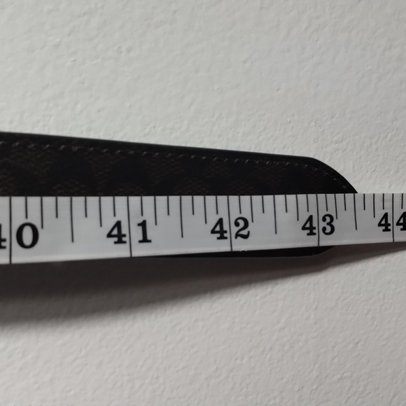 Authentic Coach Classic Belt Signature Canvas Women L Color Chestnut Brown - Picture 9 of 13